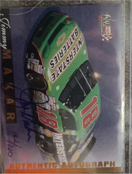 1997 Ultra #18 Jimmy Makar — front