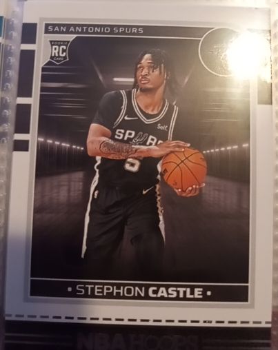 2024-25 Panini NBA Hoops #234 Stephon Castle — front