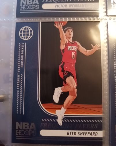 2024-25 Panini NBA Hoops #4 Reed Sheppard — front