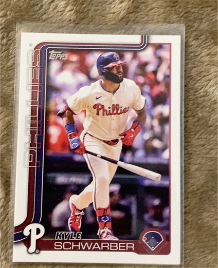 2025 Topps Series 1 #141 Kyle Schwarber — front