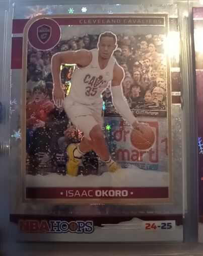 2024-25 Panini NBA Hoops #24 Isaac Okoro — front