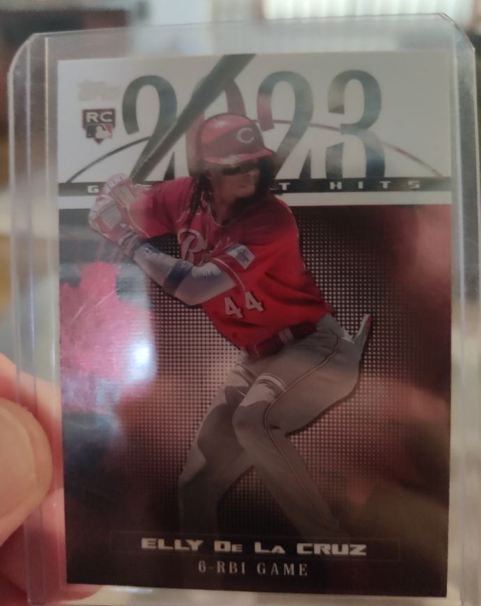 2024 Topps Series 1 #23GH-25 Elly De La Cruz — front