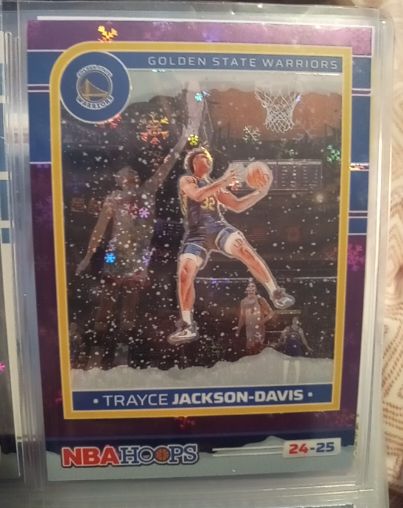 2024-25 Panini NBA Hoops #63 Trayce Jackson-Davis Golden State Warriors — front
