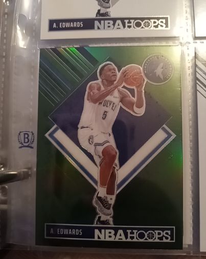 2024-25 Panini NBA Hoops #286 Anthony Edwards — front
