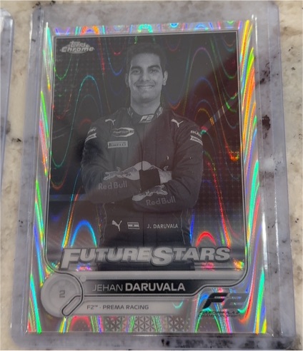 2022 Topps Chrome Formula 1 #78 Jehan Daruvala — front
