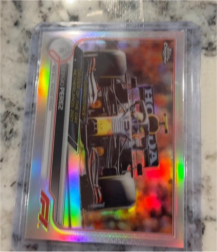 2022 Topps Chrome Formula 1 #184 Sergio Perez — front