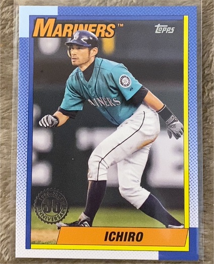 2025 Topps Series 1 - 1990 Topps #T90-36 Ichiro Suzuki — front