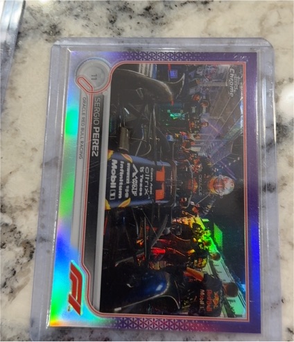 2022 Topps Chrome Formula 1 #11 Sergio Perez — front