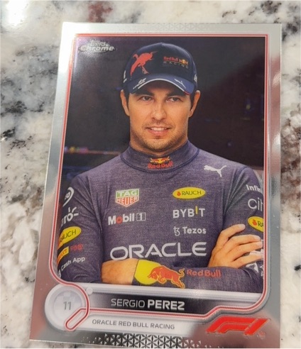 2022 Topps Chrome Formula 1 #24 Sergio Perez — front