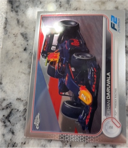 2022 Topps Formula 1 #2 Jehan Daruvala — front