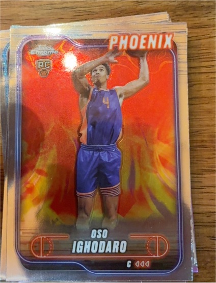 2024-25 Topps Chrome #184 Oso Ighodaro — front