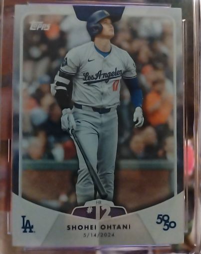 2024 Topps 50/50 #22 Shohei Ohtani — front