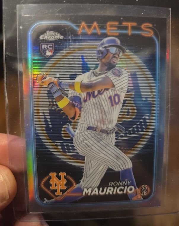 2024 Topps Chrome #28 Ronny Mauricio — front