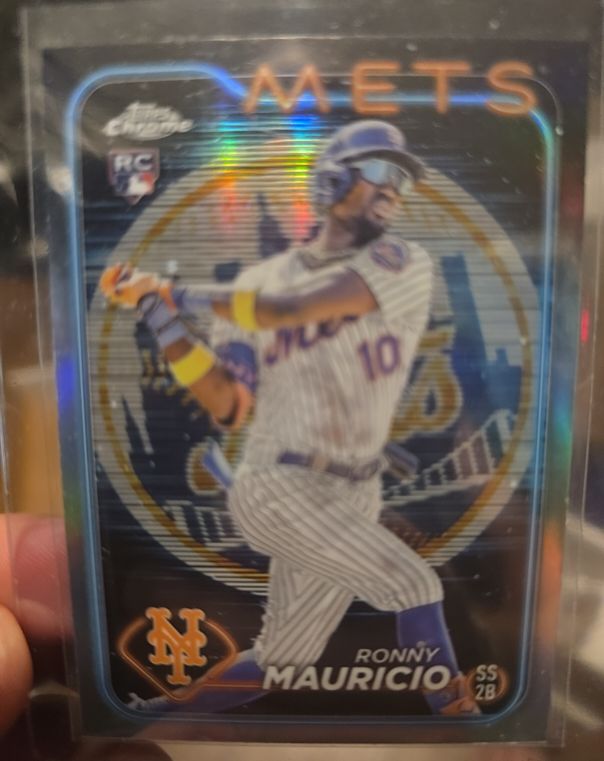 2024 Topps Chrome #28 Ronny Mauricio — front