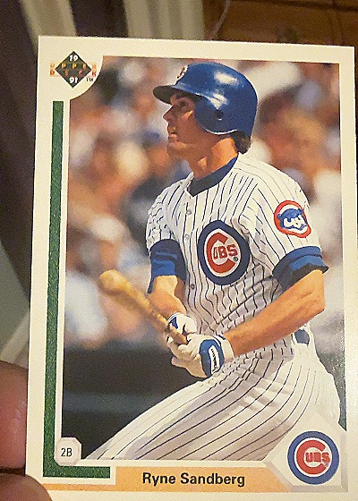 1991 Upper Deck #132 Ryne Sandberg — front