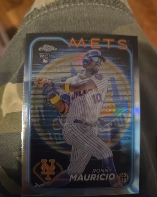 2024 Topps Chrome #28 Ronny Mauricio — front