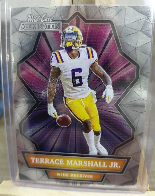 2021 Wild Card Alumination #ABC-13 Terrace Marshall Jr. — front