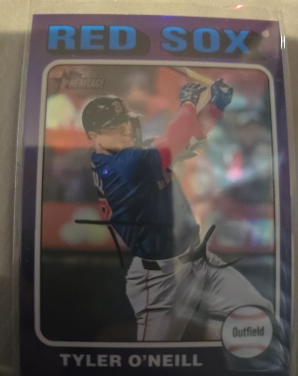 2024 Topps Heritage High Number #590 Tyler O'Neill — front