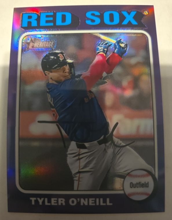 2024 Topps Heritage High Number #590 Tyler O'Neill — front