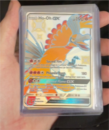 2019 Pokémon Hidden Fates #SV50 Ho-Oh GX — front