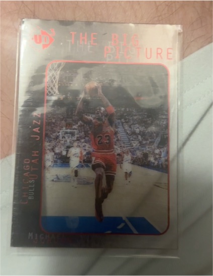 1997-98 Upper Deck UD3 #45 Michael Jordan The Big Picture — front