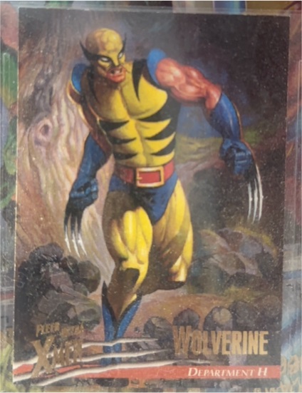 1996 Fleer Marvel Ultra X-Men Department H Wolverine — front