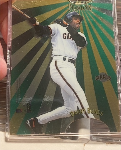 1998 Bowman's Best Mirror Image Fusion #MI18 Barry Bonds — front