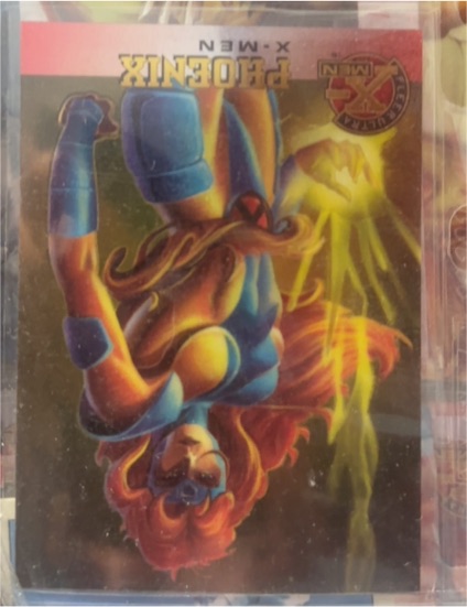1995 Fleer Ultra X-Men Chromium #8 Jean Grey Summers Phoenix — front
