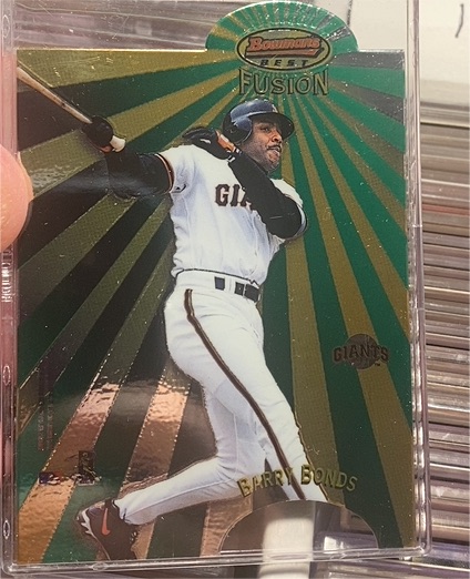 1998 Bowman's Best Fusion #MI18 Barry Bonds — front