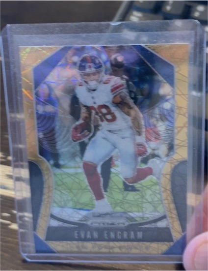 2023 Panini Mosaic #106 Evan Engram Silver Prizm — front