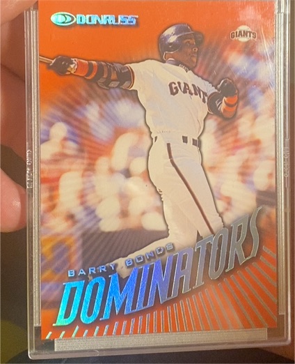 1998 Donruss Dominators #19 Barry Bonds — front