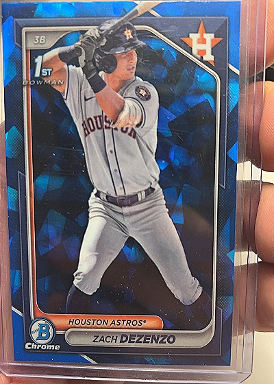 2024 Bowman Chrome #unknown Zach Dezenzo — front