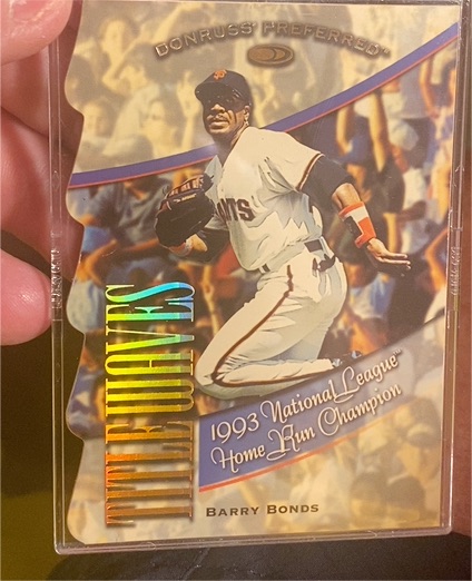 1998 Donruss Preferred Title Waves #15 Barry Bonds — front