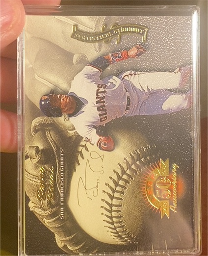 1998 Leaf Statistical Standouts Barry Bonds — front