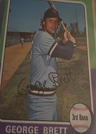 1975 Topps #228 George Brett — front