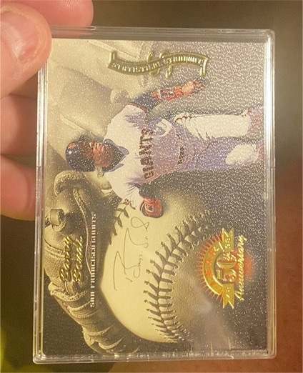 1996 Fleer #B5-S357 Barry Bonds — front