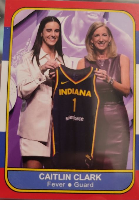 2024 Caitlin Clark Indiana Fever Sports Journal — front
