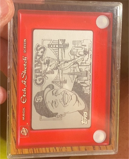 1998 Topps Etch-A-Sketch #ES2 Barry Bonds — front