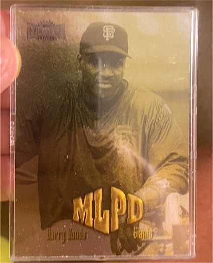1999 Skybox Metal Universe #297 Barry Bonds — front