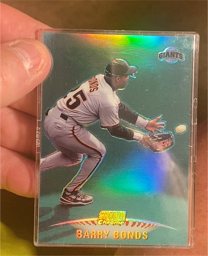 1999 Topps Stadium Club Chrome #SCC17 Barry Bonds — front