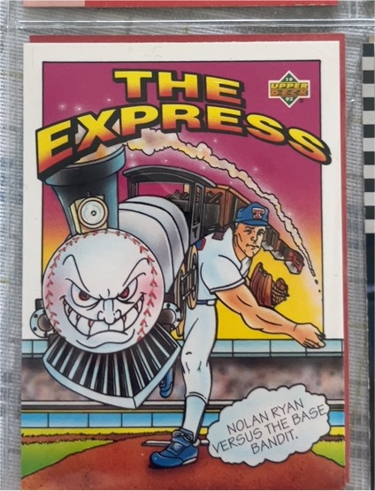 1993 Upper Deck Fun Pack #33 Nolan Ryan The Express Texas Rangers — front