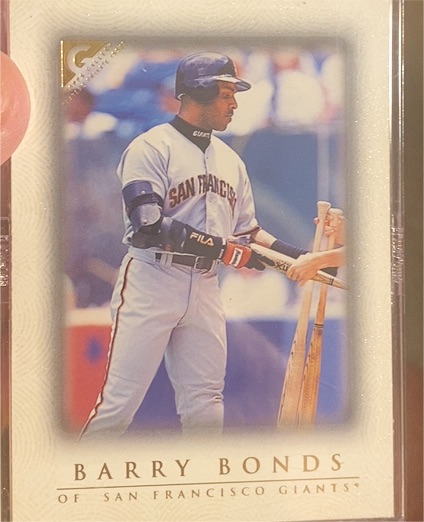 1999 Topps Gallery #77 Barry Bonds — front