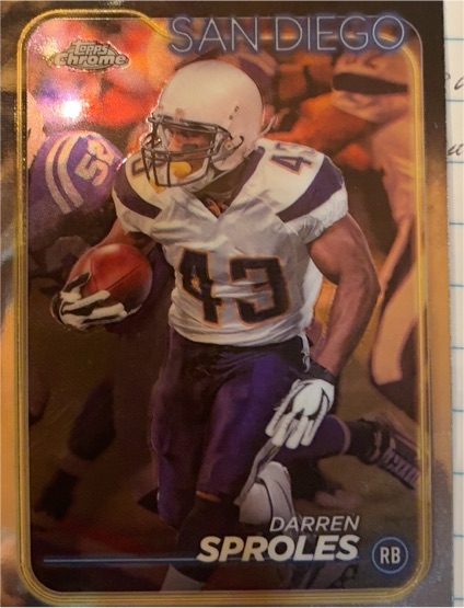 2024 Topps Chrome #174 Darren Sproles San Diego Chargers — front