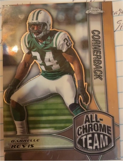 2024 Topps Chrome #ACT-20 Darrelle Revis All Chrome Team — front