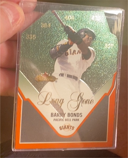 2000 Fleer Showcase #6LG Barry Bonds — front