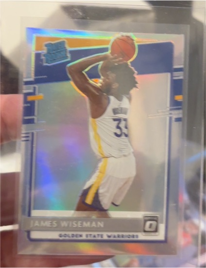 2020-21 Panini Donruss Optic #152 James Wiseman — front