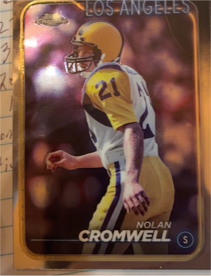 2024 Topps Chrome #105 Nolan Cromwell — front