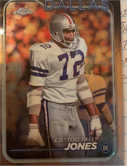 2024 Topps Chrome #49 Ed "Too Tall" Jones — front