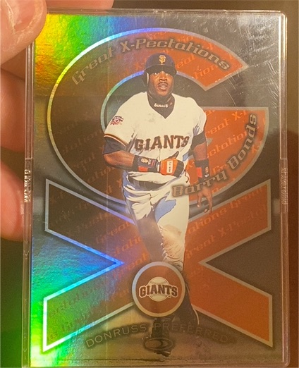 1998 Donruss Preferred Great X-Pectations #24 Barry Bonds — front