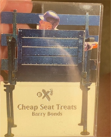 1998 SkyBox EX 2001 Cheap Seat Treats #Unknown Barry Bonds — front